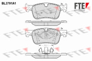 BL2791A1 FTE sada brzdových platničiek kotúčovej brzdy BL2791A1 FTE