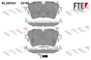 9011026 Sada brzdových destiček, kotoučová brzda FTE