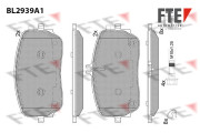 BL2939A1 Sada brzdových destiček, kotoučová brzda FTE