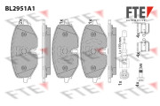 9011194 Sada brzdových destiček, kotoučová brzda FTE