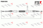 FBS01005 Tažné lanko, parkovací brzda FTE