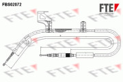 FBS02072 Tažné lanko, parkovací brzda FTE