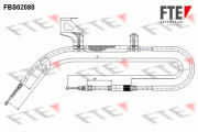 FBS02080 Tažné lanko, parkovací brzda FTE