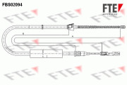 FBS02094 Tažné lanko, parkovací brzda FTE