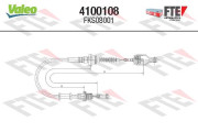 4100108 FTE lanko ovládania spojky 4100108 FTE