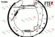 TK2069 FTE sada brzdových čeľustí TK2069 FTE