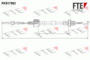 FKS17002 Tažné lanko, ovládání spojky FTE