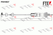 FKS18027 Tažné lanko, ovládání spojky FTE