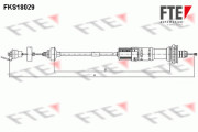 FKS18029 Tažné lanko, ovládání spojky FTE