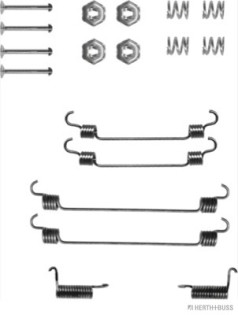 J3561006 Sada příslušenství, brzdové čelisti HERTH+BUSS JAKOPARTS
