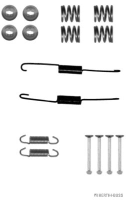 J3562013 Sada příslušenství, brzdové čelisti HERTH+BUSS JAKOPARTS