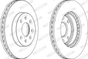 DDF1097X Brzdový kotouč PREMIER FERODO