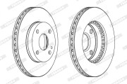 DDF1104X Brzdový kotouč PREMIER FERODO