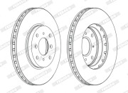 DDF1119C Brzdový kotouč PREMIER FERODO