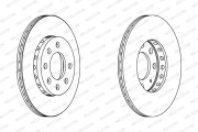 DDF1161C Brzdový kotouč PREMIER FERODO