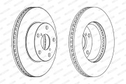 DDF1216C Brzdový kotouč SL FERODO