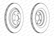 DDF1240C Brzdový kotouč COMPOSITE FERODO