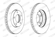 DDF1311X Brzdový kotouč PREMIER FERODO