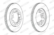DDF1354X FERODO brzdový kotúč DDF1354X FERODO