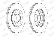 DDF1539X Brzdový kotouč PREMIER FERODO