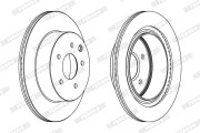 DDF1579X Brzdový kotouč PREMIER FERODO