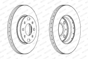 DDF1603C Brzdový kotouč SL FERODO