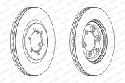DDF1605 Brzdový kotouč PREMIER FERODO