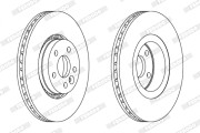 DDF1607X Brzdový kotouč PREMIER FERODO