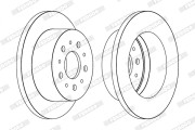DDF1653X Brzdový kotouč PREMIER FERODO