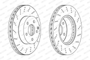 DDF1693C Brzdový kotouč PREMIER FERODO