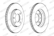 DDF175X Brzdový kotouč PREMIER FERODO