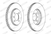DDF182X FERODO brzdový kotúč DDF182X FERODO