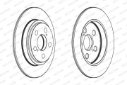 DDF1866 Brzdový kotouč PREMIER FERODO