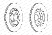 DDF1934C Brzdový kotouč PREMIER FERODO