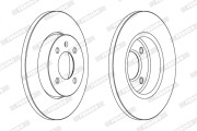 DDF205X Brzdový kotouč PREMIER FERODO