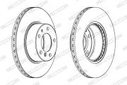DDF211X Brzdový kotouč PREMIER FERODO