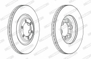 DDF2372X Brzdový kotouč PREMIER FERODO