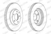 DDF2463X Brzdový kotouč PREMIER FERODO