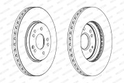 DDF268 Brzdový kotouč PREMIER FERODO