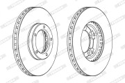 DDF416X Brzdový kotouč PREMIER FERODO
