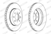 DDF492X Brzdový kotouč PREMIER FERODO