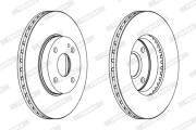 DDF495X Brzdový kotouč PREMIER FERODO