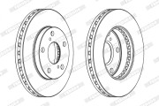 DDF702X Brzdový kotouč PREMIER FERODO