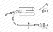 FAI168 Vystrazny kontakt, opotrebeni oblozeni PREMIER FERODO