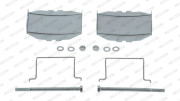 FBA460 Sada příslušenství, obložení kotoučové brzdy PREMIER FERODO