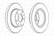 FCR194A Brzdový kotouč PREMIER FERODO