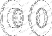 FCR321A Brzdový kotouč PREMIER FERODO