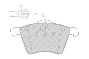 FVR1484 Sada brzdových destiček, kotoučová brzda Federal-Mogul FERODO