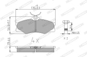 FVR517 Sada brzdových destiček, kotoučová brzda Federal-Mogul FERODO