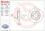 08.5213.10 Brzdový kotouč BREMBO